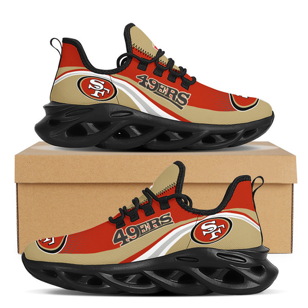 Women's San Francisco 49ers Flex Control Sneakers 0011